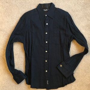 Fender Black Button Down Shirt! Size Medium